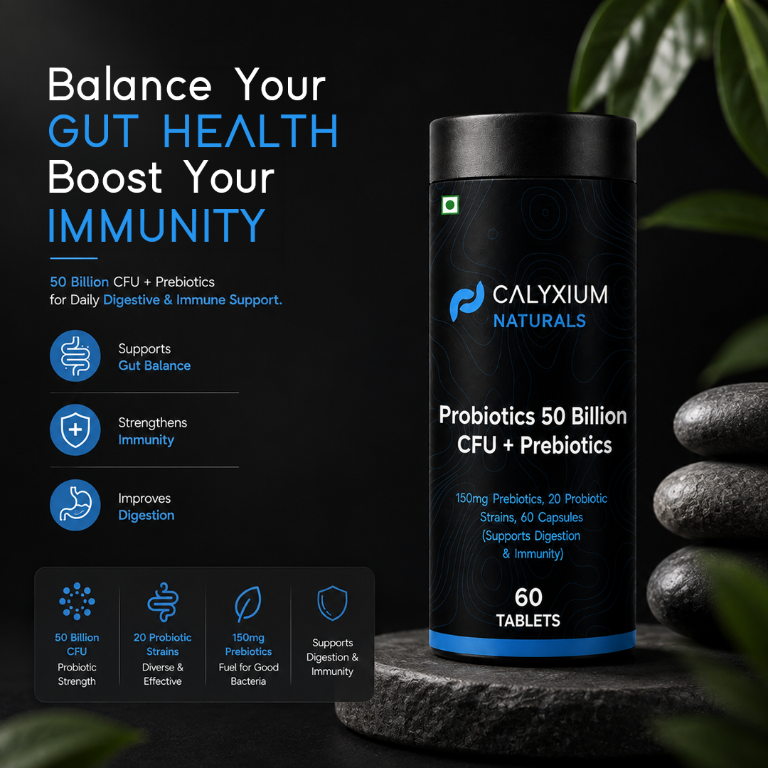 Probiotics 50 Billion CFU + Prebiotics, 20 Probiotic Strains, 60 Capsules