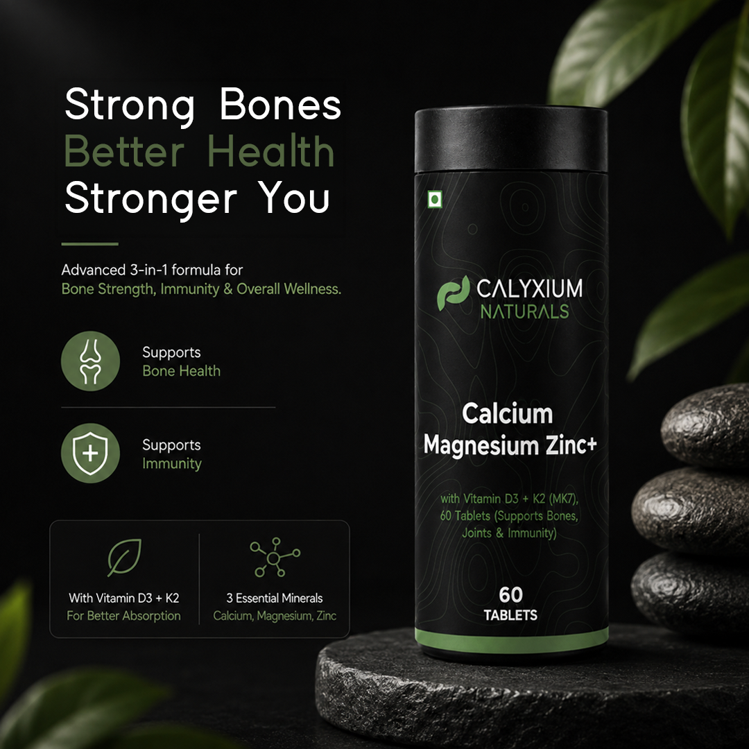 Calcium Magnesium Zinc+ with Vitamin D3 + K2 (MK7)